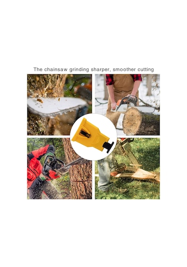 Konesam Portatif Zincir Bileme Aleti - Hızlı Ve Pratik Zincir Testere Bileyici, Abs Plastik, Ekstra Bileme Taşı Dahil