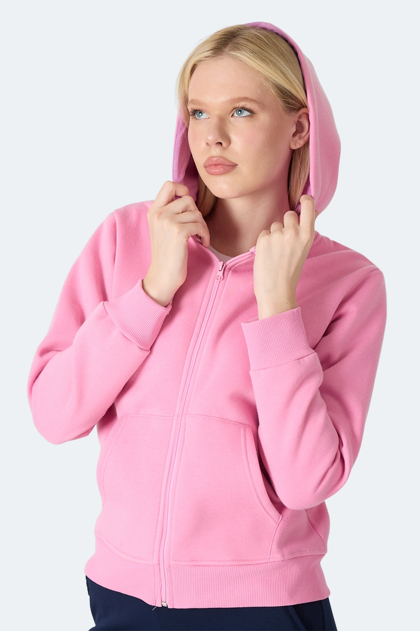 Slazenger Mılıo I Kadın Gül Sweatshirt Gül