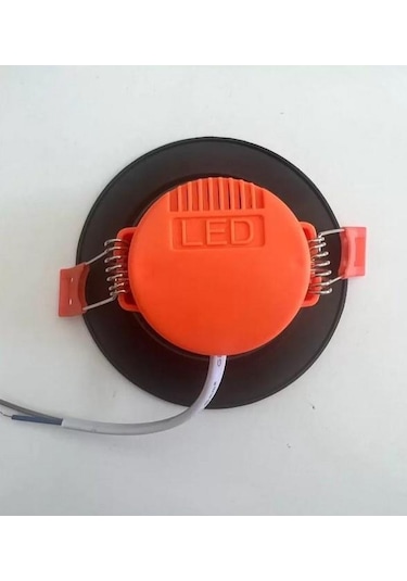 Zhltools 5 Watt Siyah Kasa Gold Smd Led Spot - 3 Fonksiyonlu Altın