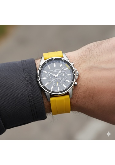 Lee Cooper Erkek Kol Saati Gümüş Renk, Siyah Kadran - Lc07605.367, 2 Yıl Garantili Gümüş Lee Cooper Erkek Kol Saati Gümüş Renk, Siyah Kadran - Lc07605.367, 2 Yıl Garantili Gümüş