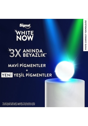 Signal White Now Lekesiz Beyazlık Diş Macunu 4 x 75 ML