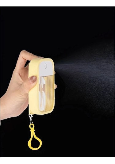 Silikon Kılıflı Anahtarlıklı Sprey Şişesi