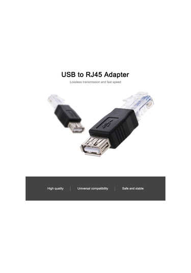 Ximistore9 Usb 2.0'dan Rj45 Ethernet'e Dönüştürücü Adaptörü - Modem/router Bağlantı Kablosu, Usb Arayüzü İle İnternet Bağlantısı Sağlar