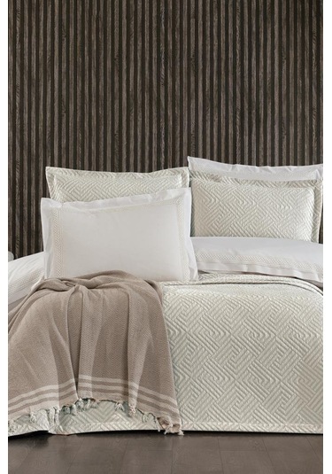 Elite Modern 8 Parça Gelin Seti Bej Bej