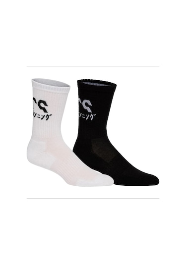 Asics 2 Ppk Katakana Sock Unisex Siyah Çorap - 3013a453-002 Çok Renkli