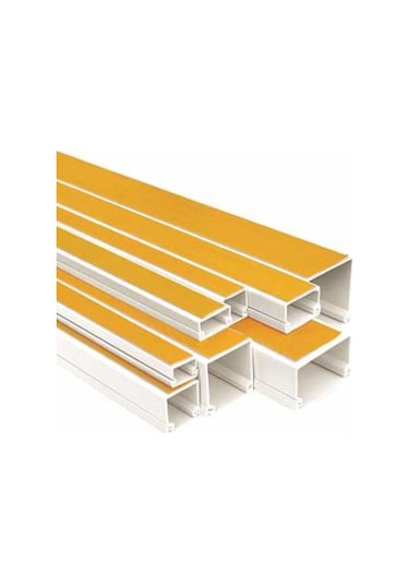 40X25 Kablo Kanalı Canalex (Yapışkan Bantlı) 50 Metre