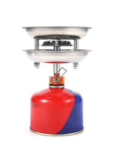 Youtek Model A/b/c Seçenekli Metal Kamp Stovu - Dış Mekan Isıtma Ve Pişirme Gereci Pembe