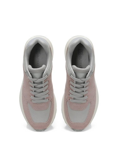 Butigo Perfa 3Pr Pudra Kadın Sneaker 101529537 Gri - Gümüş - Pembe