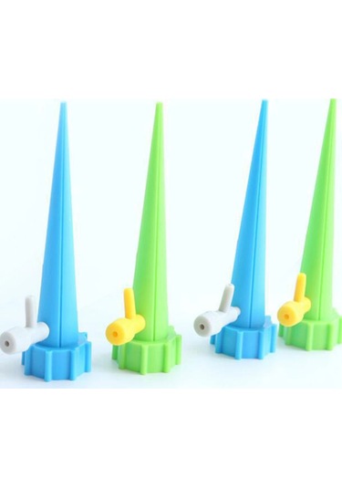 Fortunelane Otomatik Sulama - Damla Sistemi - 30 Adet Mavi Set, Bitki İçin Su Ayarlı Çok Renkli