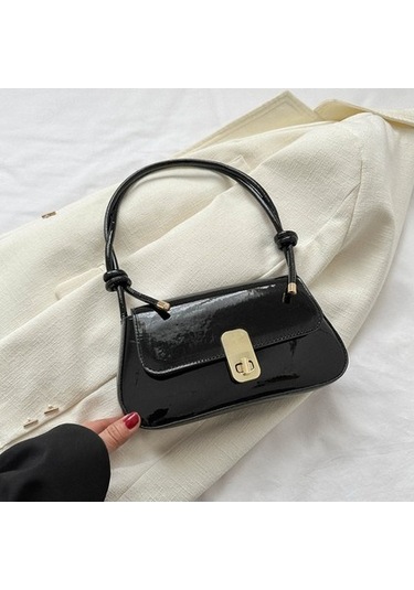 Omuz Çantası Siyah 276308 Mor