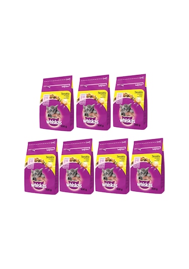 Whiskas Tavuklu Yavru Kedi Maması 7 x 300 G