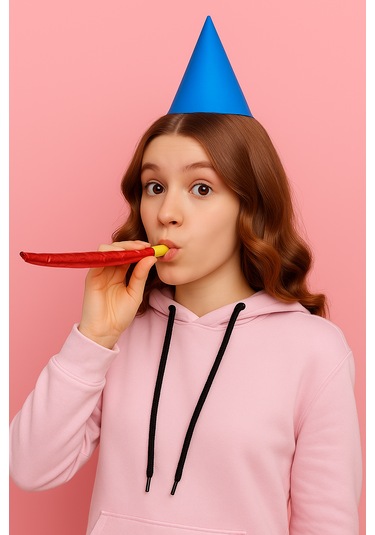 50 Adet Yılbaşı Uzayan Düdük Kaynana Dili Rengarenk Parti Ve Doğum Günü Düdüğü "