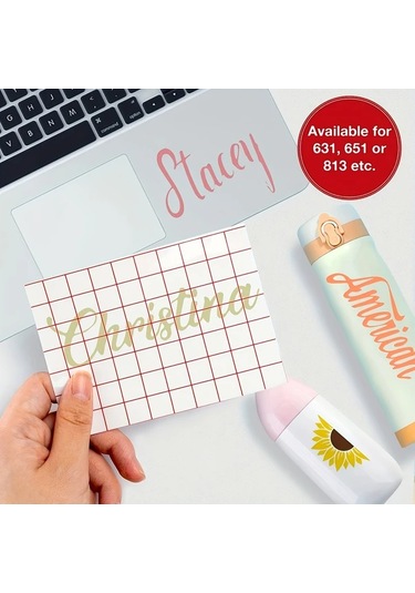 Chuangyinshop 3m Hizalama Izgarali 109m Saydam Vinyl Transfer Bandi Kesim Makineleri Uyumlu