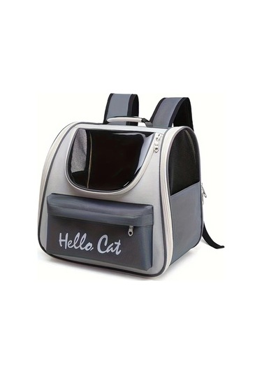 Fochsia Büyük Kapasiteli Pembe Evcil Hayvan Sırt Çantası Nefes Alabilir Omuz Askılı Seyahat Çantası