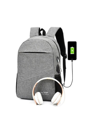 Mavi Yeni Varış Sırt Çantası Omuz Çantası Erkek İş Dizüstü Sırt Çantası Eğlence Çantası Açık Seyahat Çantası Üç Parçalı Takım Elbise