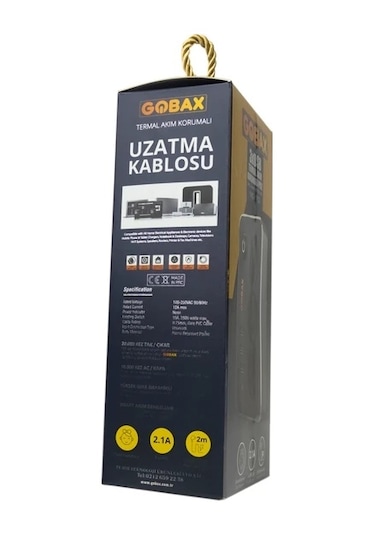 Akım Korumalı Akıllı Priz,termal Akım Korumalı 3x Ledli Usb, 3x P