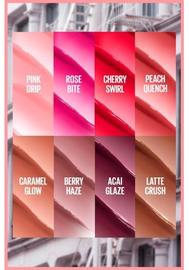 Maybelline New York Lifter Glaze - 05 Peach Quench Dudak Balmı