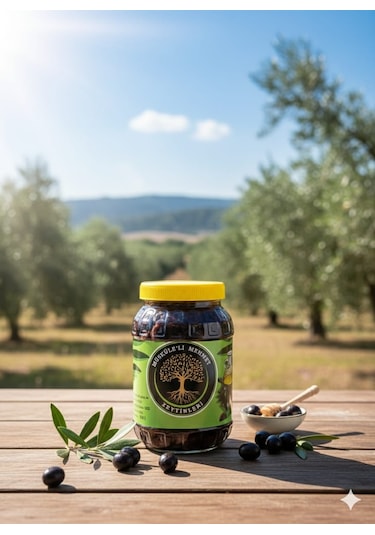 Müşküleli Mehmet Gemlik Sofralık Zeytin 1 KG