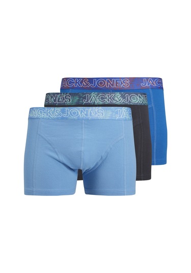 Jack Jones Premium Kemerli Erkek 3 Lü Boxer 12277585 KARIŞIK