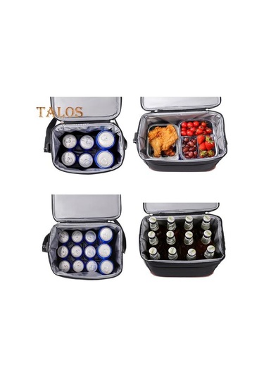 Lacivert 9l/16l Yalıtımlı Çanta Çok Amaçlı Büyük Kapasiteli Bento Çantası Fermuar Kapatma Termal Piknik Çantası Ev Dış Mekan İçin Small Lacivert