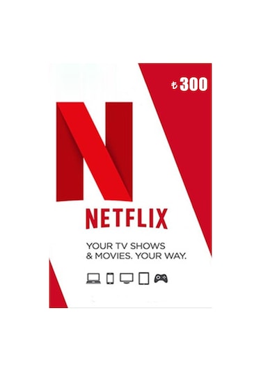 Netflix Hediye Kartı 300 TL
