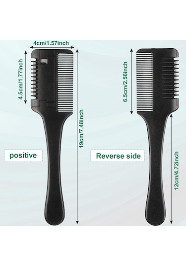 Jilet Tarak İnce Saç Tarağı Kuaförlük Jilet Tarak Saç Kesimi