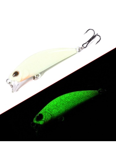 5 Gr, 5 Cm Zıpır Maket Yapay Balık - Balık Yemi-sedef Glow