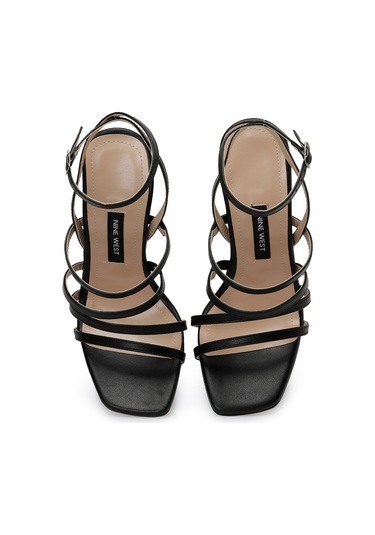 Nine West Tulle 3fx Siyah Kadın Topuklu Sandalet 000000000101367830 Siyah