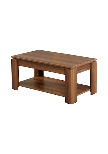 Shelf Orta Sehpa Ceviz / Dikdörtgen Orta Sehpa