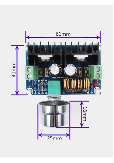 Lotus Technology Xh-m401 8a Düşürücü Dc-dc Voltaji Dönüştürücü 140726212