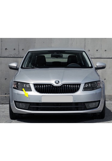 Skoda Octavia 3 2013-2017 Ön Tampon Çeki Demiri Kapağı 5E0807241