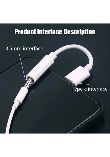 Hifi Tip C 3.5mm Aux Adaptörü Xiaomi Mi 12 11 Tip-c 3.5mm Jack Kulaklık Ses For Typec Standard