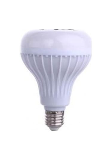 Bluetooth Led Ampul Hoparlör Kumandalı Kablosuz Ses Bombası RGB