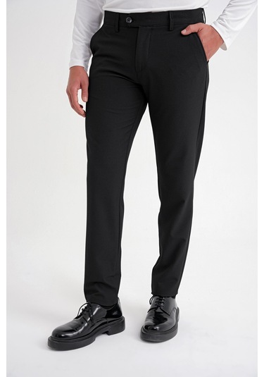 Efor P 1201 Pantolon Comfort Siyah Siyah