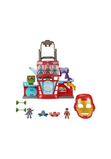 Sesli Ve Işıklı Marvel Iron Man Ve Arkadaşları Oyun Seti Cicciobello