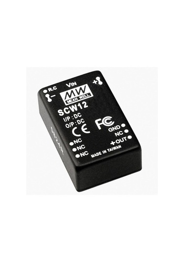 Meanwell Scw12b-05 ,18..36vdc 5vdc/2.4a Dc-dc Konverter