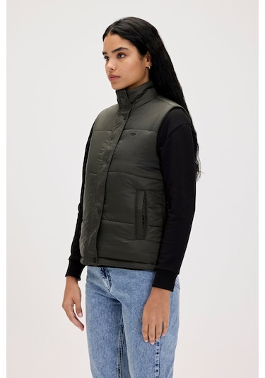 Bianca Soluk Yeşil Kadın Yelek-soluk Yeşil Haki