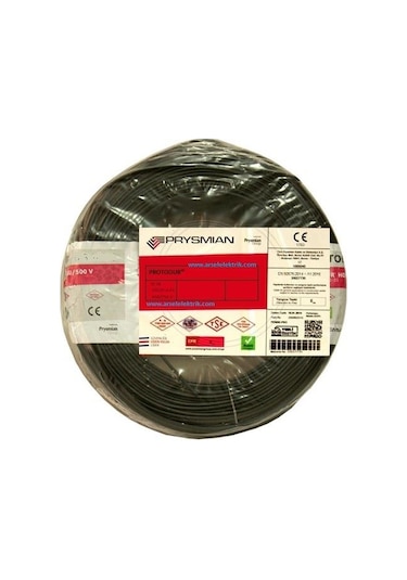 Prysmıan H07V-K 1.5 Mm Nyaf Siyah