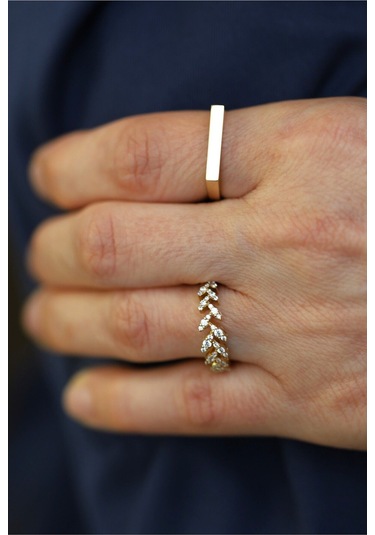 Yenigün Kuyumculuk 14 Ayar Altın Düz Yüzük Yzk19490