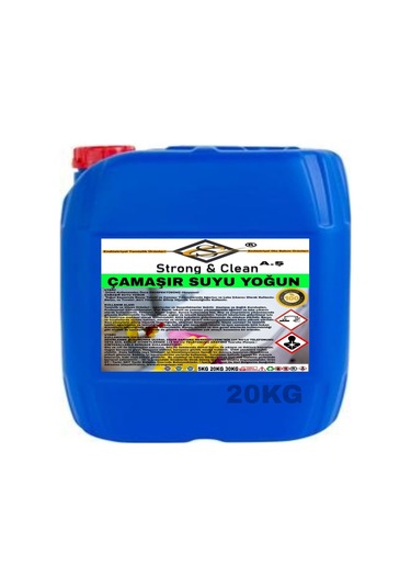 Strong&Clean Yoğun Çamaşır Suyu 20 KG