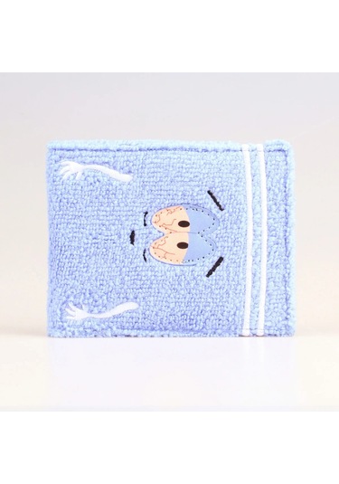 Zyzqstore Anime Moda Havlu Kumaş İşlemeli Tasarımcı Cüzdan, Çok Renkli, Stylized Çok Renkli