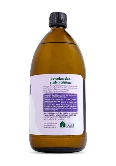 Eget Organik Lavanta Uçucu Yağı 1 L