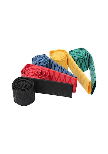 Homyl Kaymaz Isıyla Daralan Boru Tutma Olta Raket Kolu Yeşil