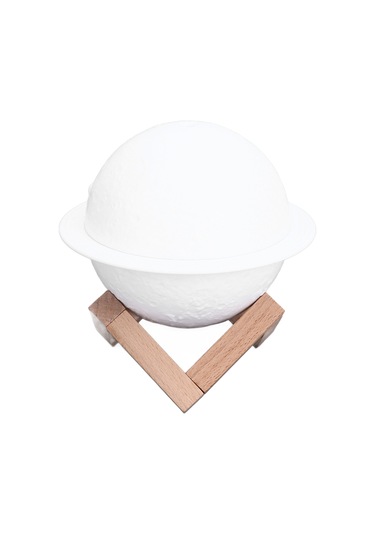 Xindoker 3d Ay 200ml Usb Nemlendirici: Ultrasonik Teknolojiyle Hava Temizleme, Aromaterapi Ve 3 Renkli Gece Lambası - Ev, Ofis, Araç İçin Sessiz Ve Güvenli