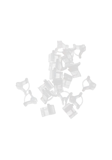 Symbee Bahçe Bitkileri Aşılı Klembi - Reusable Pe Malzeme - 2-4.5mm Fıtö Sağlar - Şeffaf Görünüm - Domates Salatalık Fidanı İçin - 100 Adet/paket