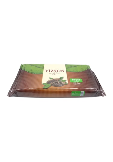 Vizyon Beyaz Kuvertür Çikolata 2,5 kg