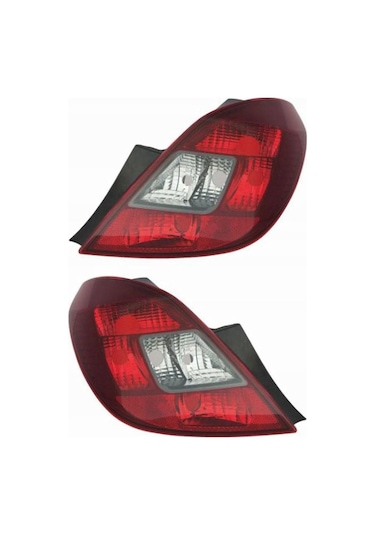 Opel Corsa D Kasa Sağ Sol Arka Stop Lambası Takımı 2008--2014