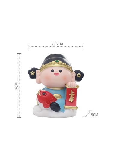 Suntek Çin Karikatür Mini Heykeli Iyi 6.5x5x7cm-beyitli