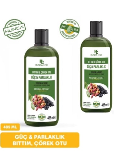 Bıttım & Çörekotu Şampuan 485ml 2 Li Set Tüm Saç Tipleri
