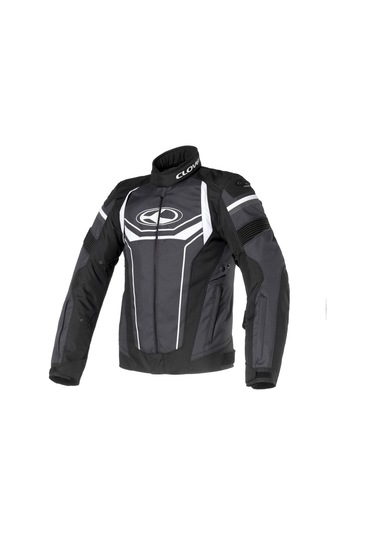 Clover Airblade-3 Kısa Kadın Mont - Siyah / Beyaz